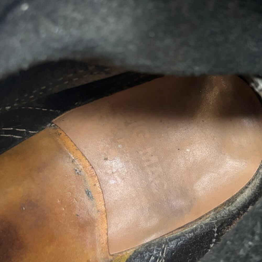 Vintage 60s Penney's Big Mac Engineer Buckle Moto Boots Men's 10 Workwear - Picture 9 of 14